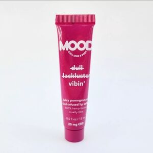 Mood American Eagle Chill Mind & Body Juicy Pomegranate Infused Lip Balm Salve